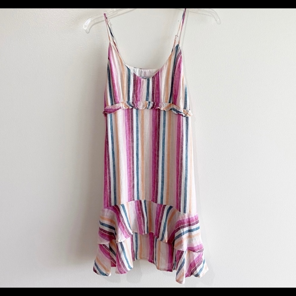 Rails Marina Dress - Rainbow Stripes